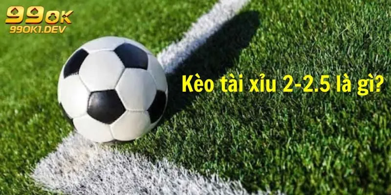 Kèo tài xỉu 2-2.5 là gì?